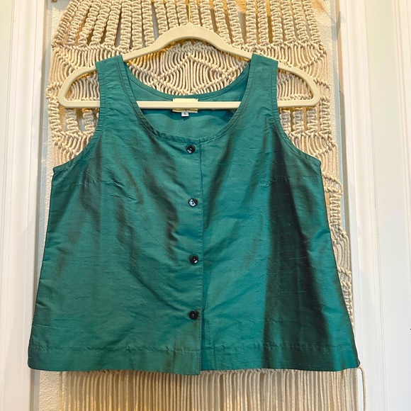 Turquoise vest top - Picture 1 of 2